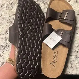 Shoes | Nwt Autenti Mens Sandal Made In Spainleather Size  display picture 2
